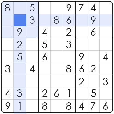y wing sudoku